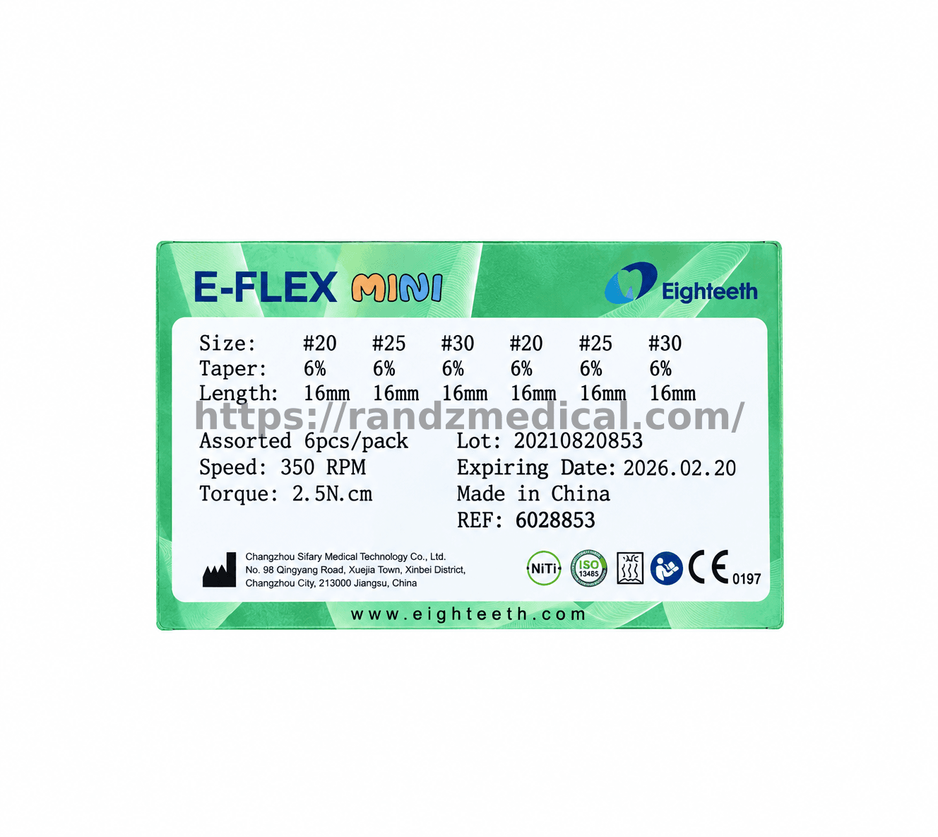 ASSORTIMENT DE LIMES PEDO E-FLEX-MINI