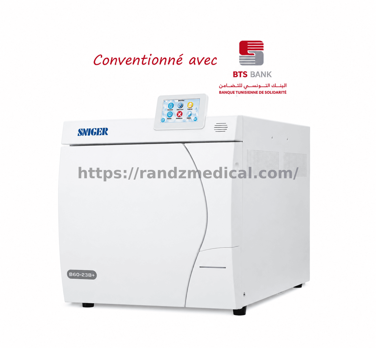 AUTOCLAVE 23L CLASS B EGO+