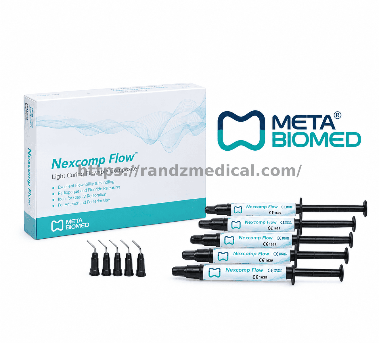 COFFRET RESINE FLUIDE 5 SERINGUES NEXCOMP FLOW