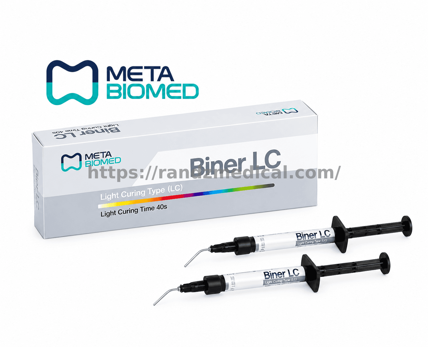 FOND DE CAVITE PHOTPOLYMERISABLE BINER LC (2 x SERINGUE 2G)