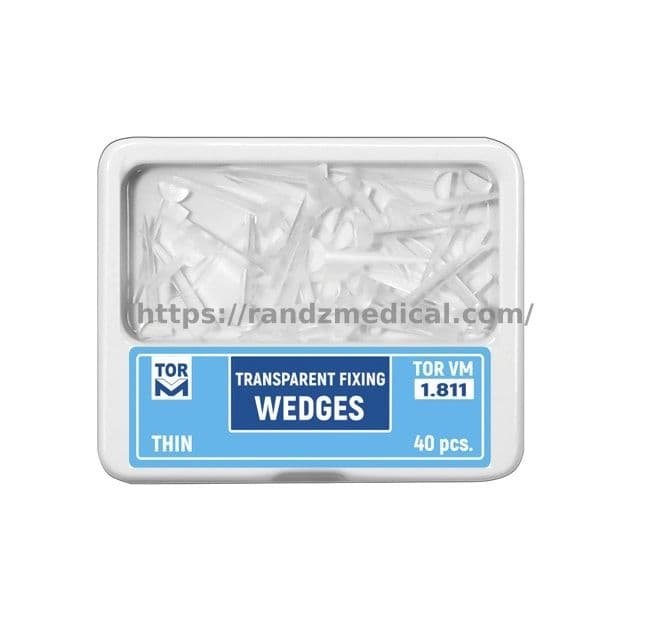 COINS INTERDENTAIRE EN PLASTIQUE FINE (40 UNITES)