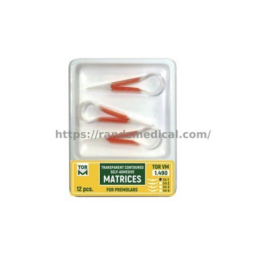 BANDES MATRICIELLES PREMOLAIRE AUTO-ADHESIF 1.490