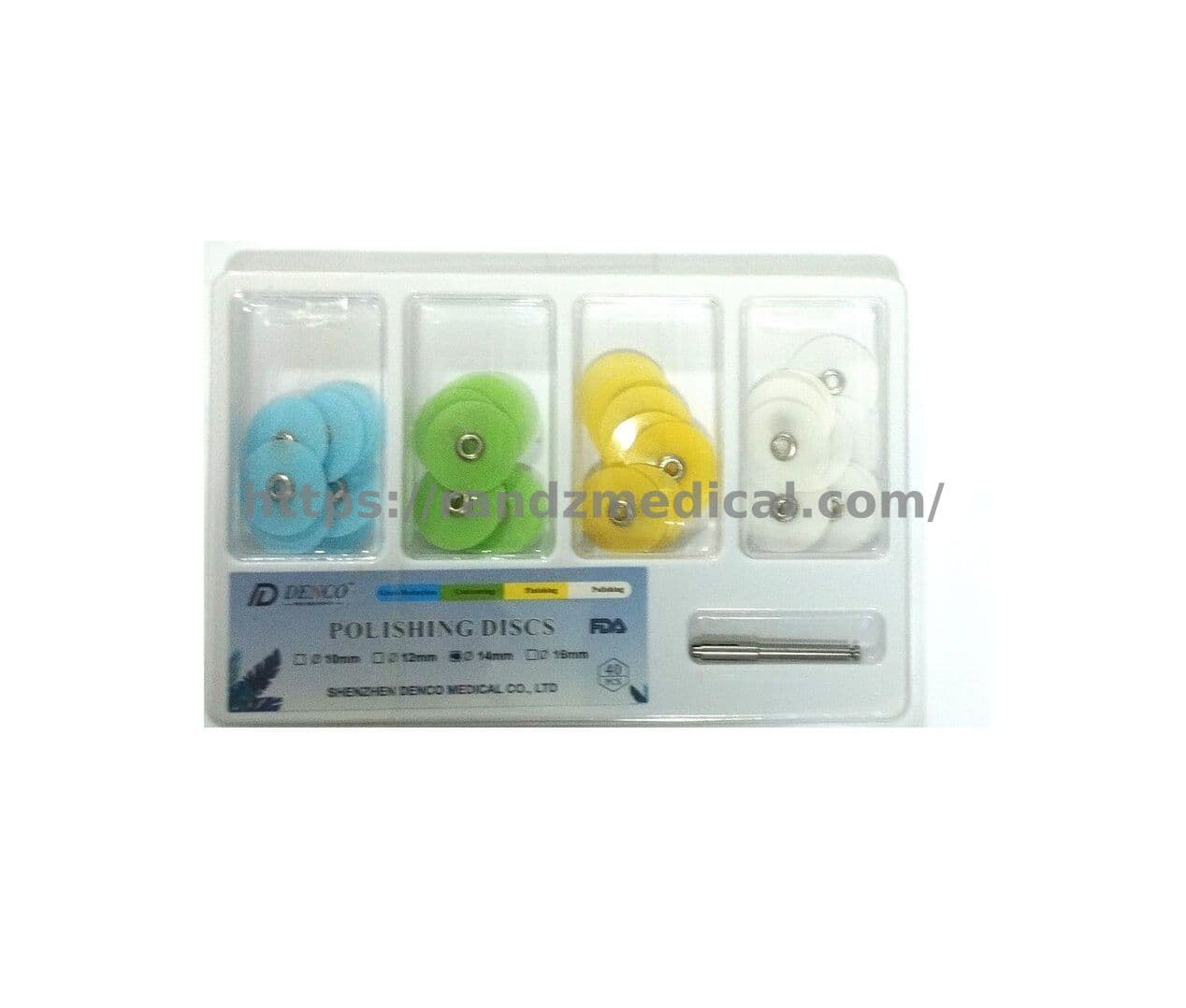 DISQUES DE POLISSAGE COMPOSITE DIAMETRE 12mm