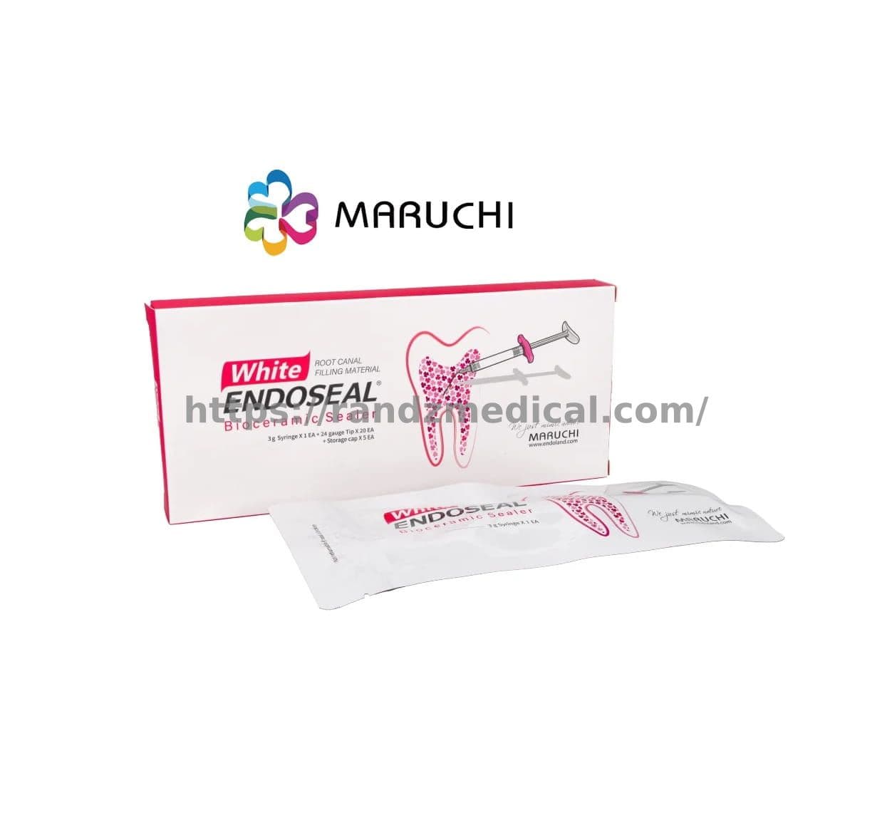 BIOCERAMIQUE POUR SCELLEMENT CANALAIRE DEFINITIF WHITE ENDOSEAL 3G