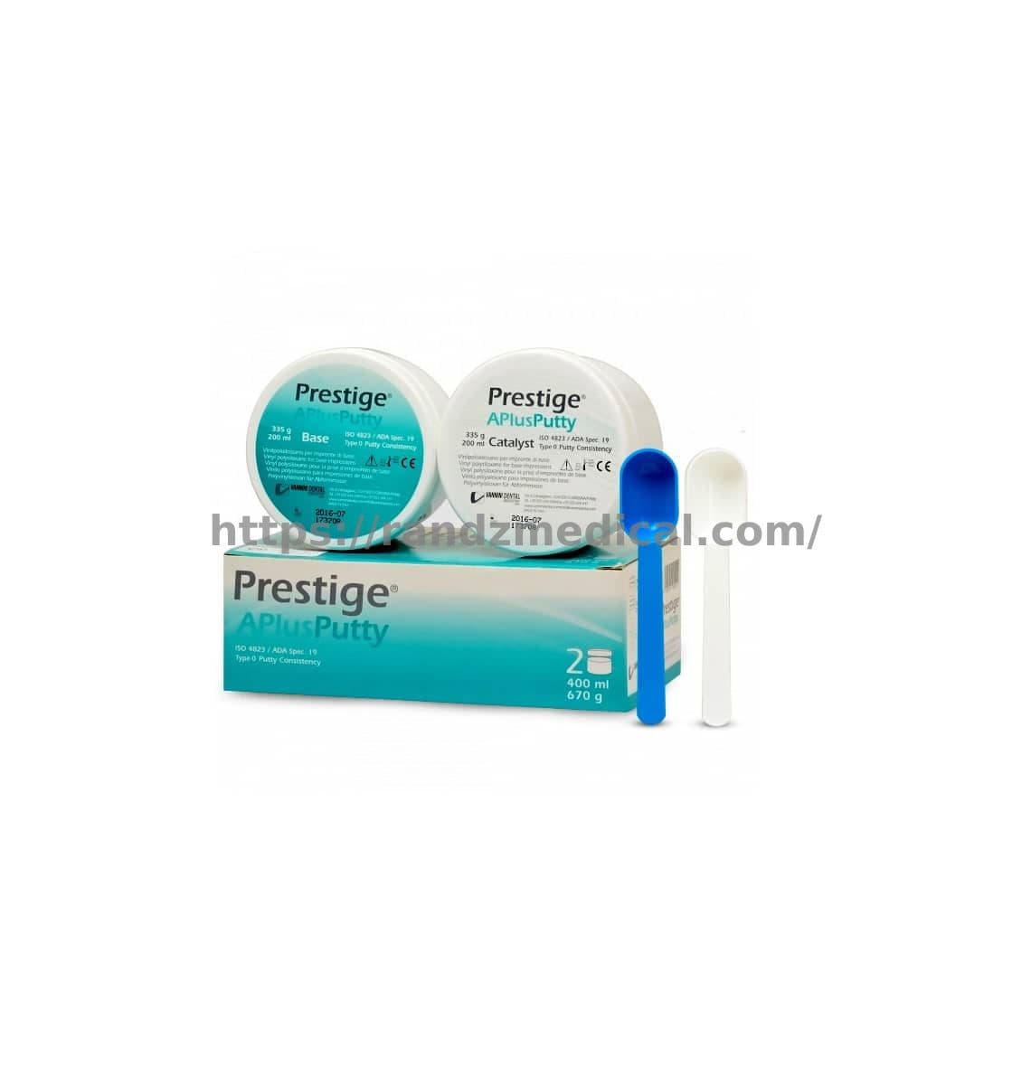 SILICONE PAR ADDITION PRESTIGE APLUS (355g BASE + 355g CATALYSEUR)