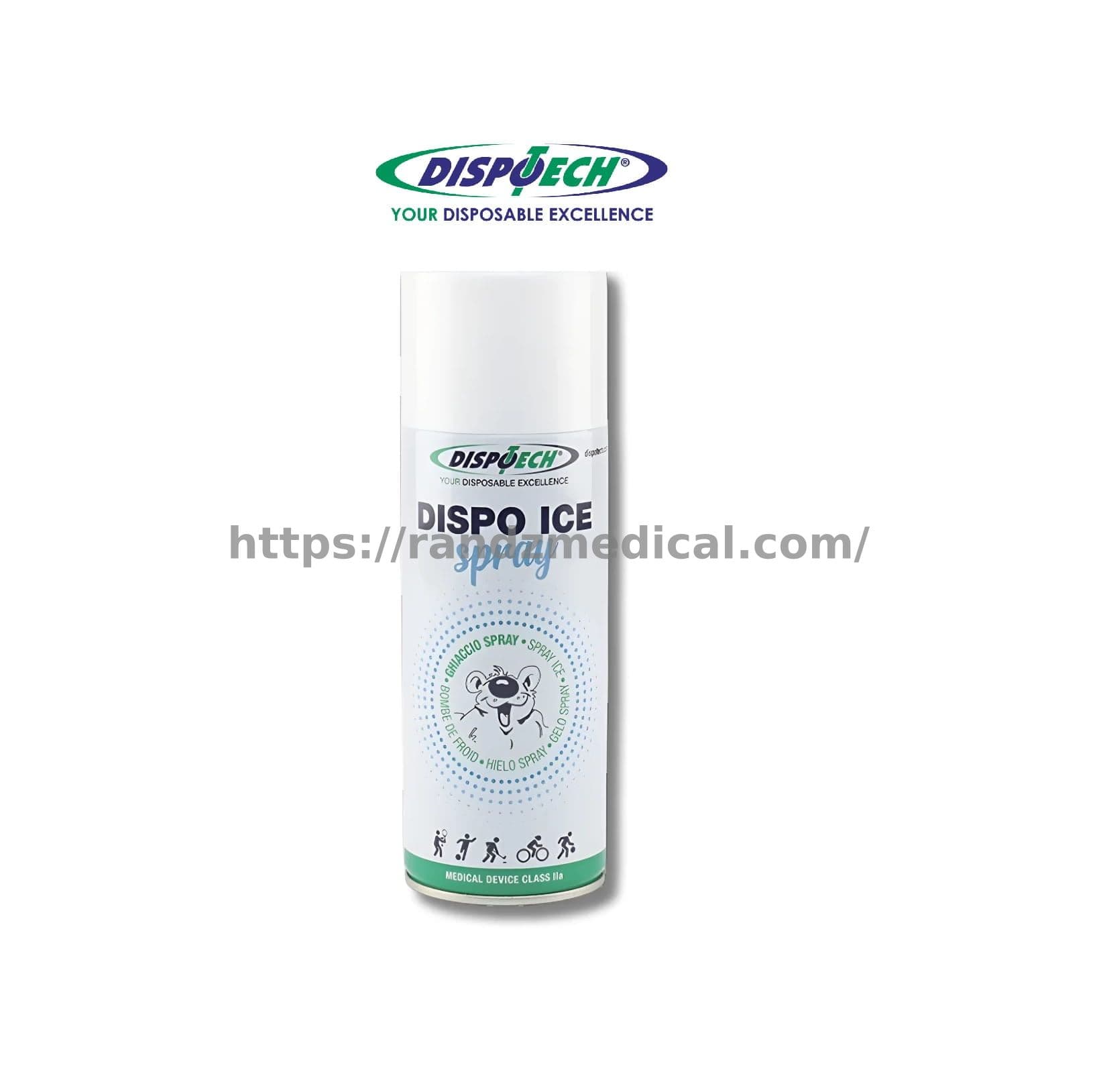 BOMBE DE FROID ICE SPRAY DISPO ICE  400 ML