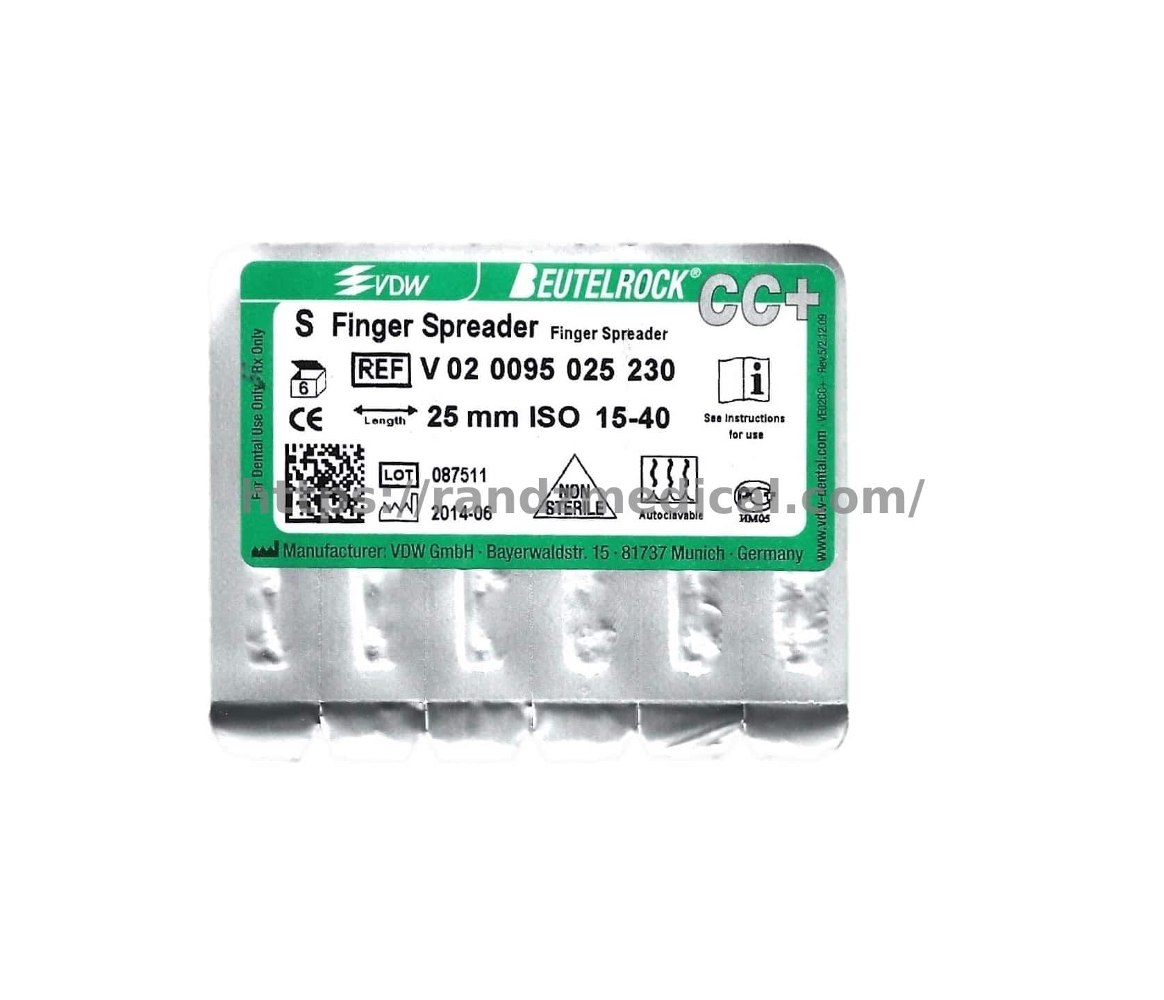 SPREADER 15-40 BOITE DE 6 LIMES