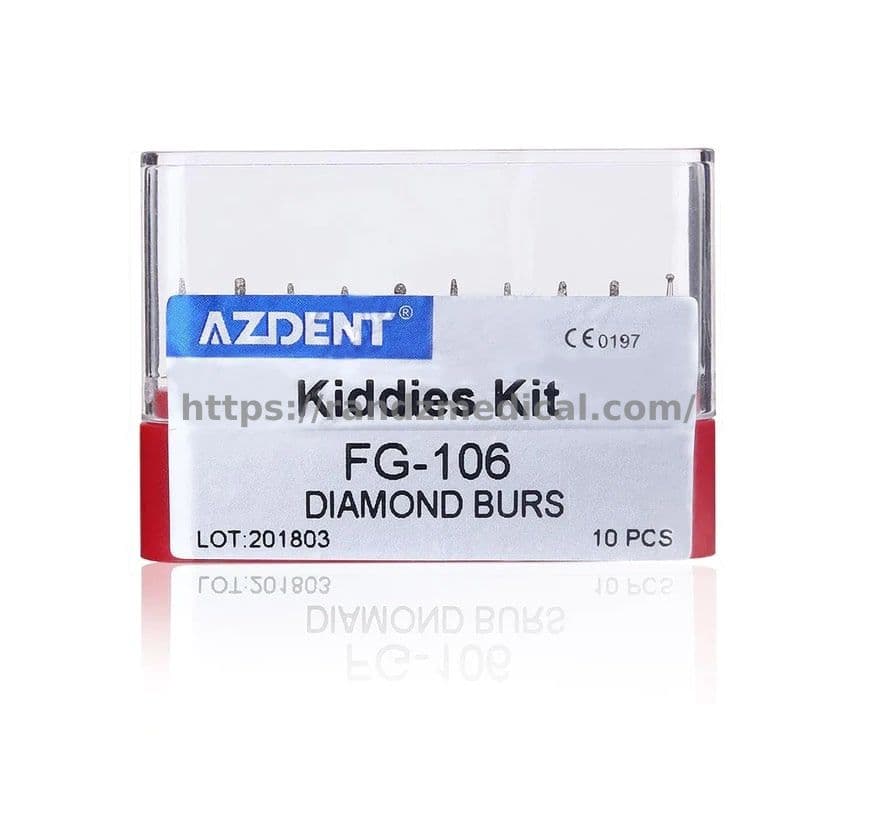 KIT DE 10 FRAISES DIAMANTEE FG-106 POUR PEDO