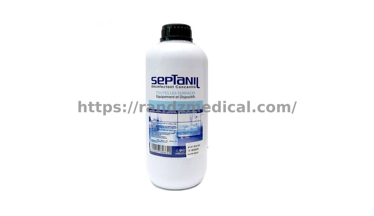 DESINFECTANT SOL ET SURFACE CONCENTRE 1 LITRE SEPTANIL