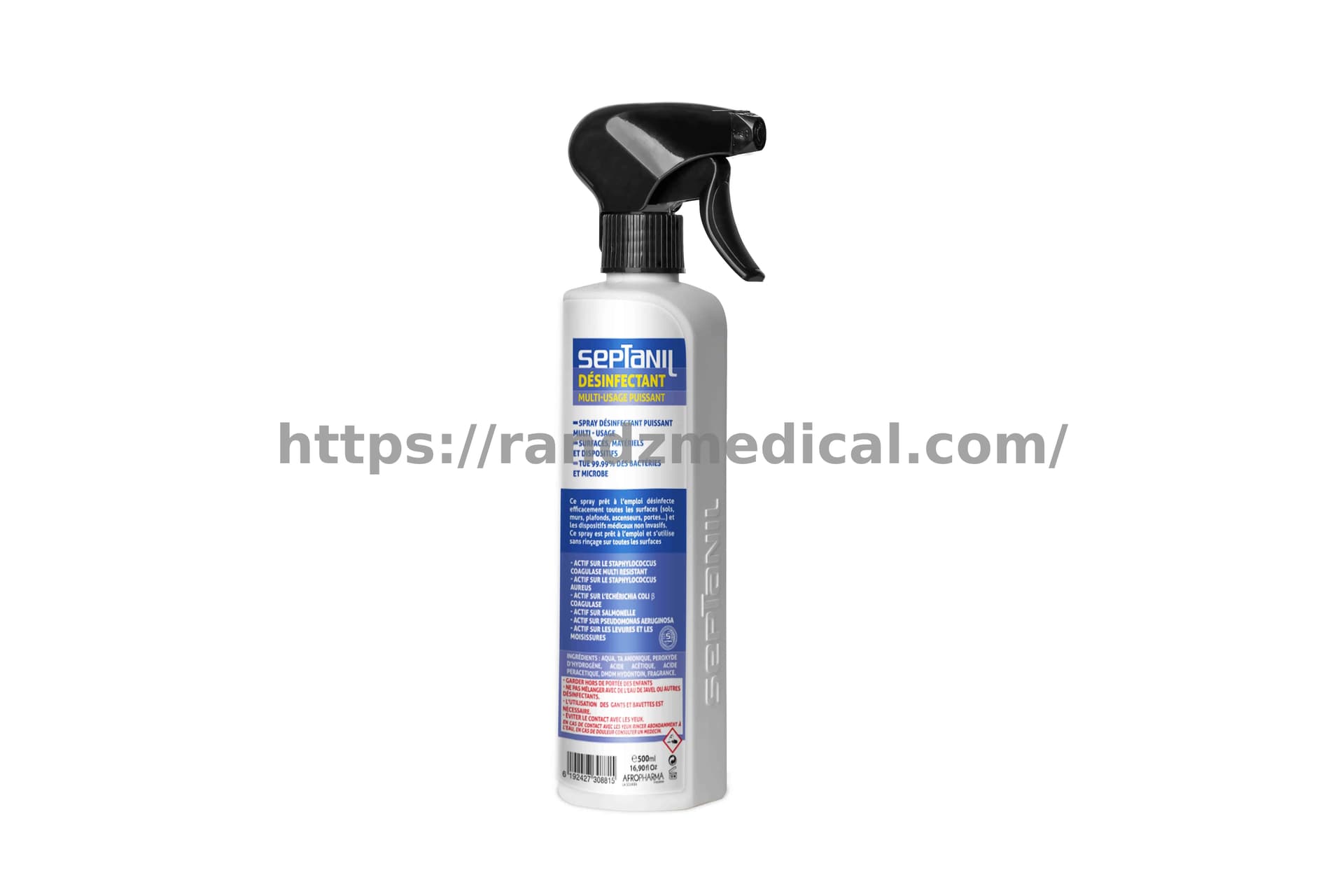DESINFECTANT PUISSANT MULTI-USAGE 500ML SEPTANIL