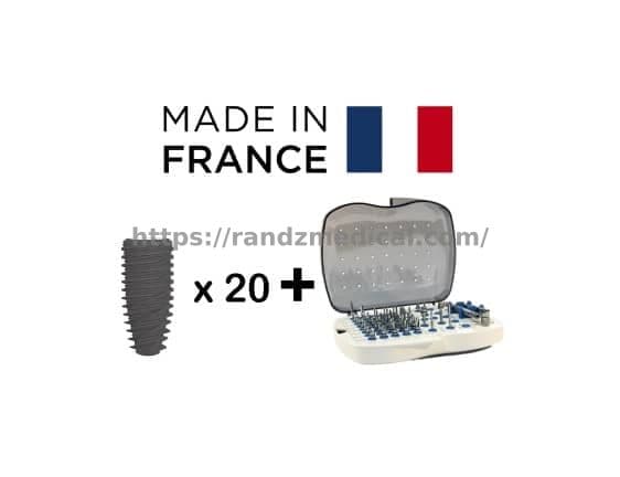 20 x IMPLANTS + TROUSSE