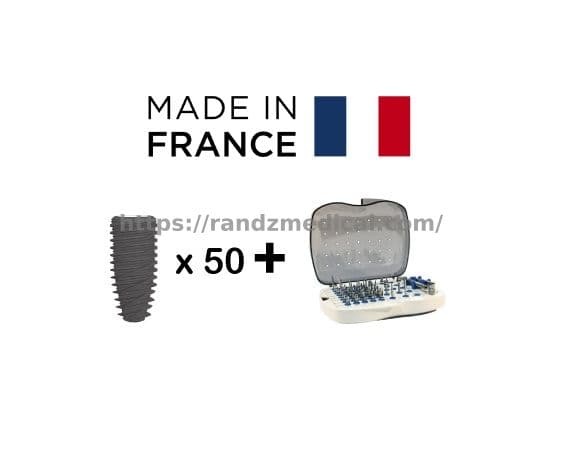 50 x IMPLANTS + TROUSSE