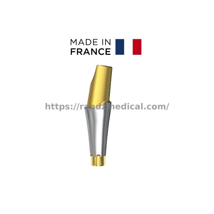 PILIER STANDARD ANGULE INDEXE Diam. 3mm / Ang. 15° / Hauteur 3mm