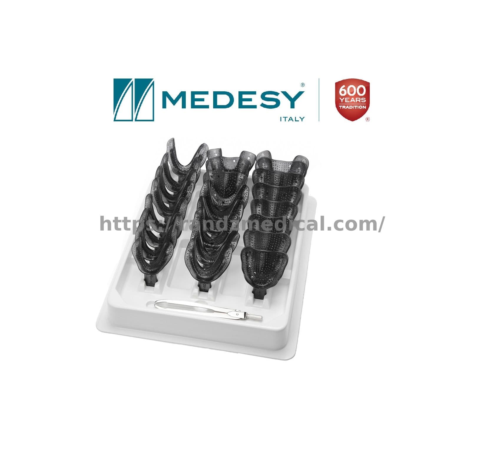 KIT PORTE EMPREINTE POLYCARBONATE 24 PCS (6800/24)