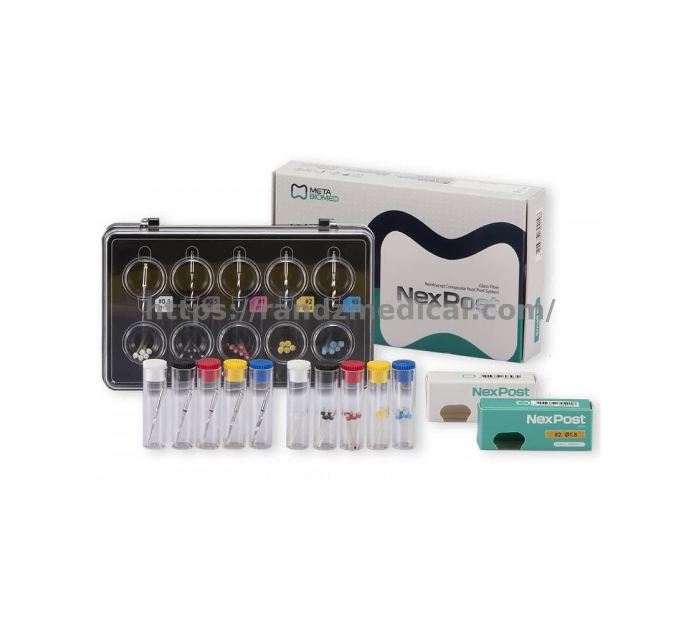 KIT DE 20 TENONS FIBRES (5X4) AVEC 4 FORETS + 1 FORET UNIVERSEL NEXT POST