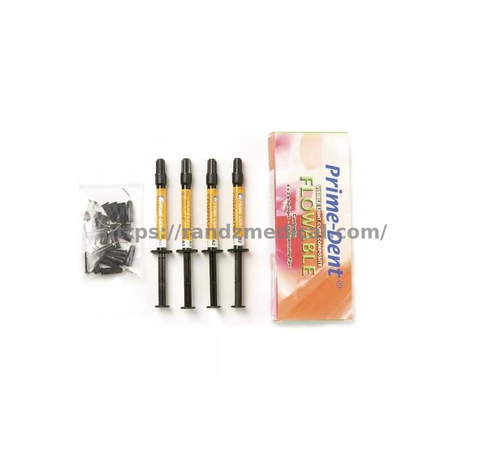 KIT RESINE FLUIDE TEINTE 2 x A2 et 2 x A1 (4 SERINGUES de 2G)