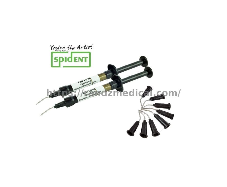 RESINE FLUIDE TEINTE A1 (2 X SERINGUE DE 2G) ESFLOW