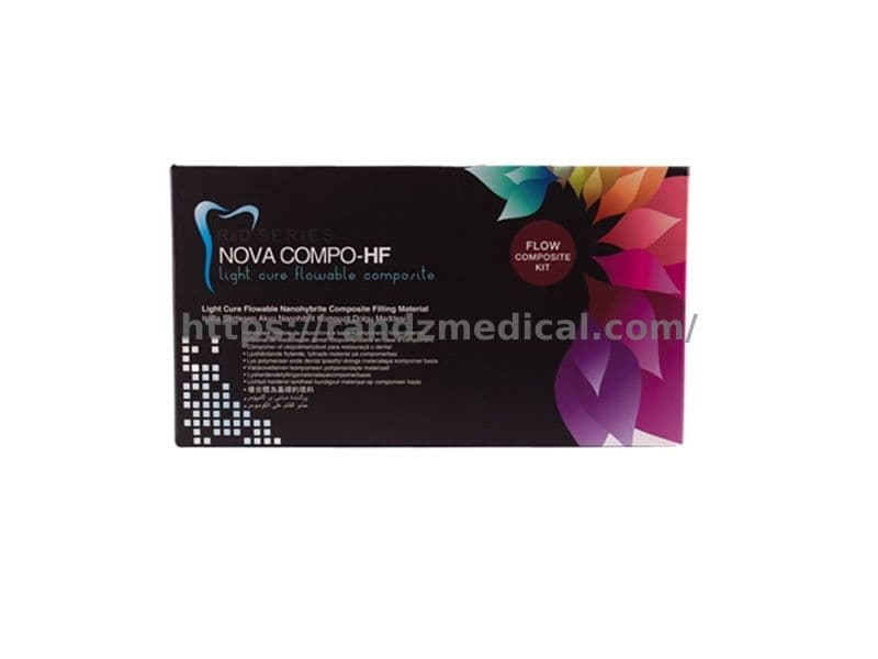 COFFRET RESINE FLUIDE 4 SERINGUES NOVA COMPO HF