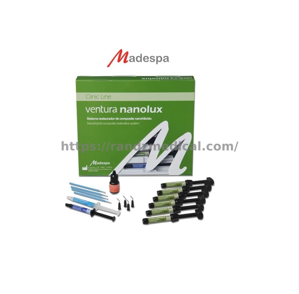 COFFRET RESINE COMPOSITE 7 SERINGUES VENTURA NANOLUX