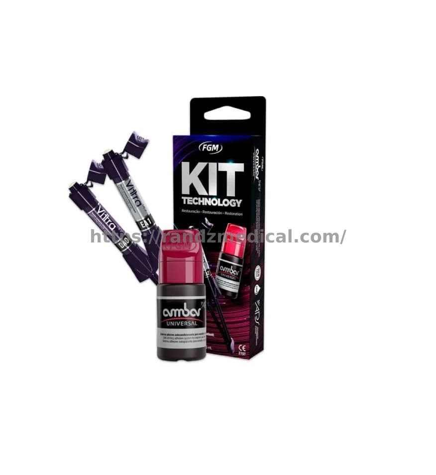 COFFRET RESINE COMPOSITE NANOHYBRIDE CHARGE EN ZIRCONE  VITTRA APS KIT TECHNOLOGY