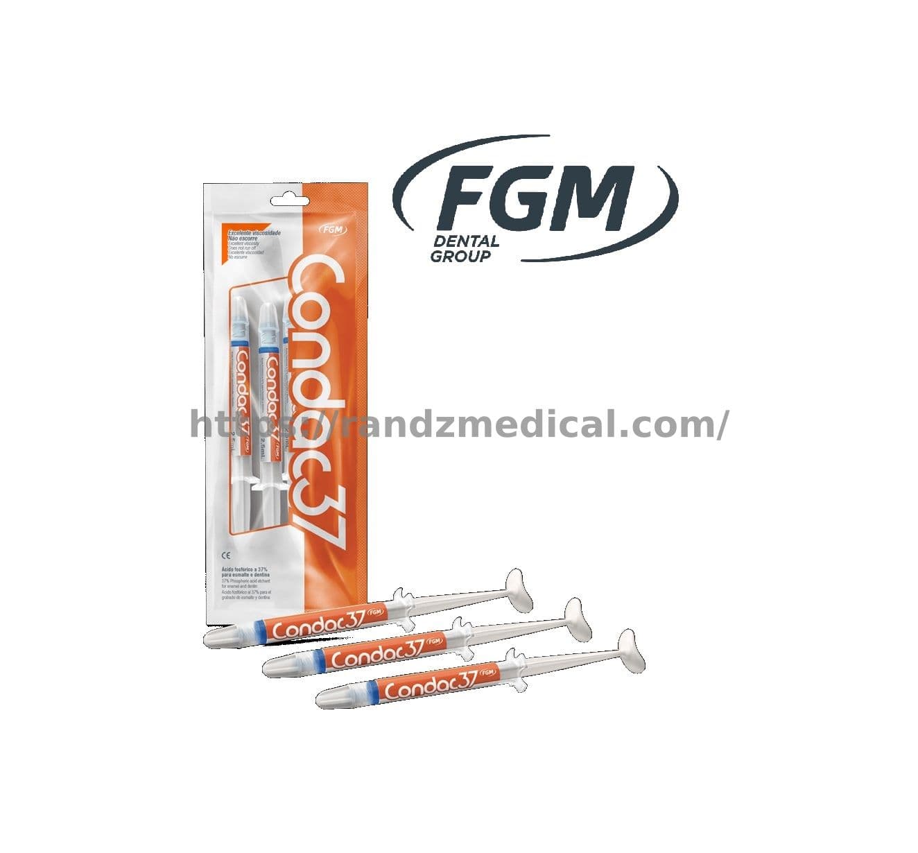 ACID ETCHING CONDAC 37 (3 x SERINGUES 2.5ML)