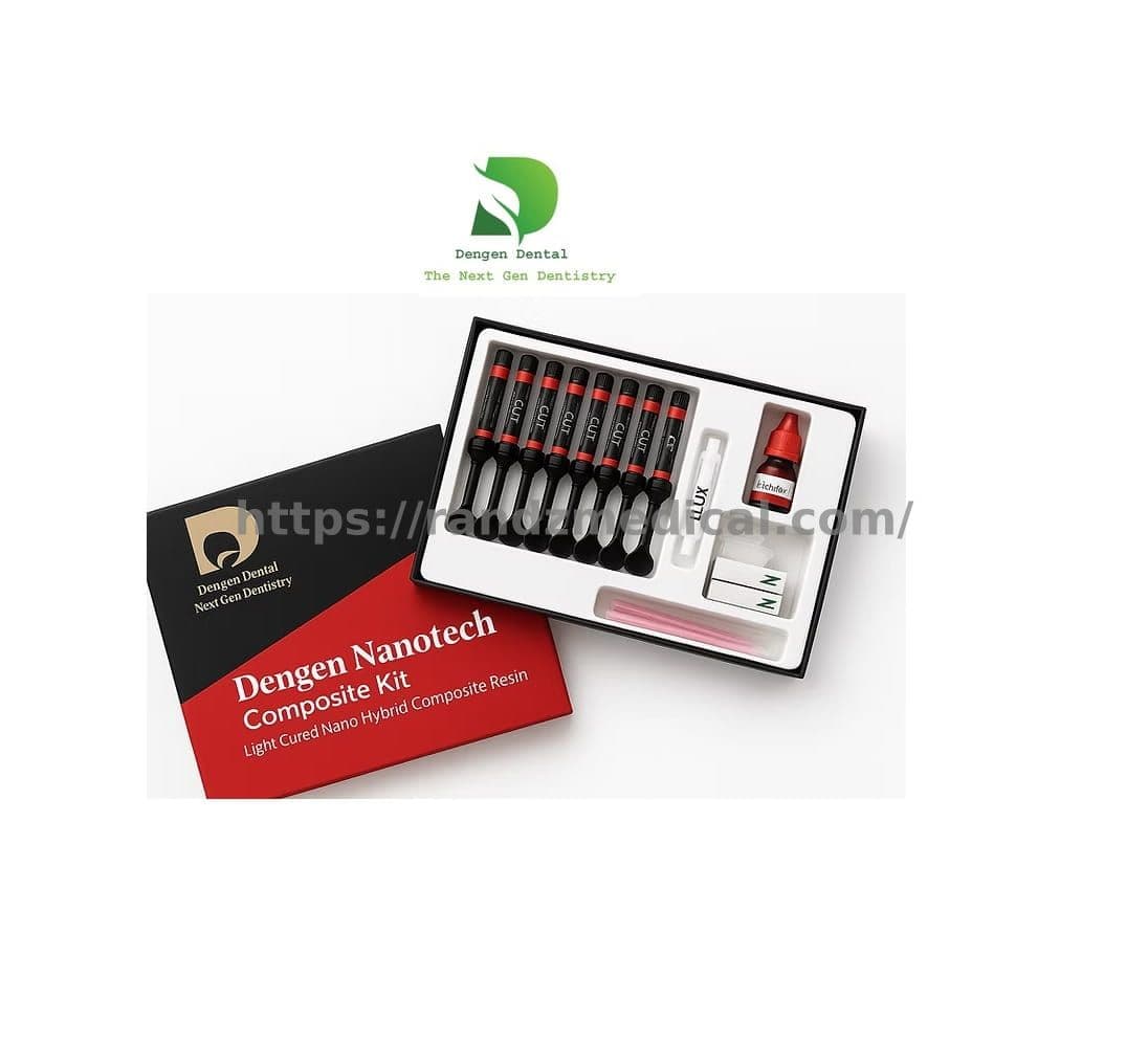 COFFRET RESINE COMPOSITE RENFORCEE EN ZIRCONE 7 SERINGUES NANOTECH KIT