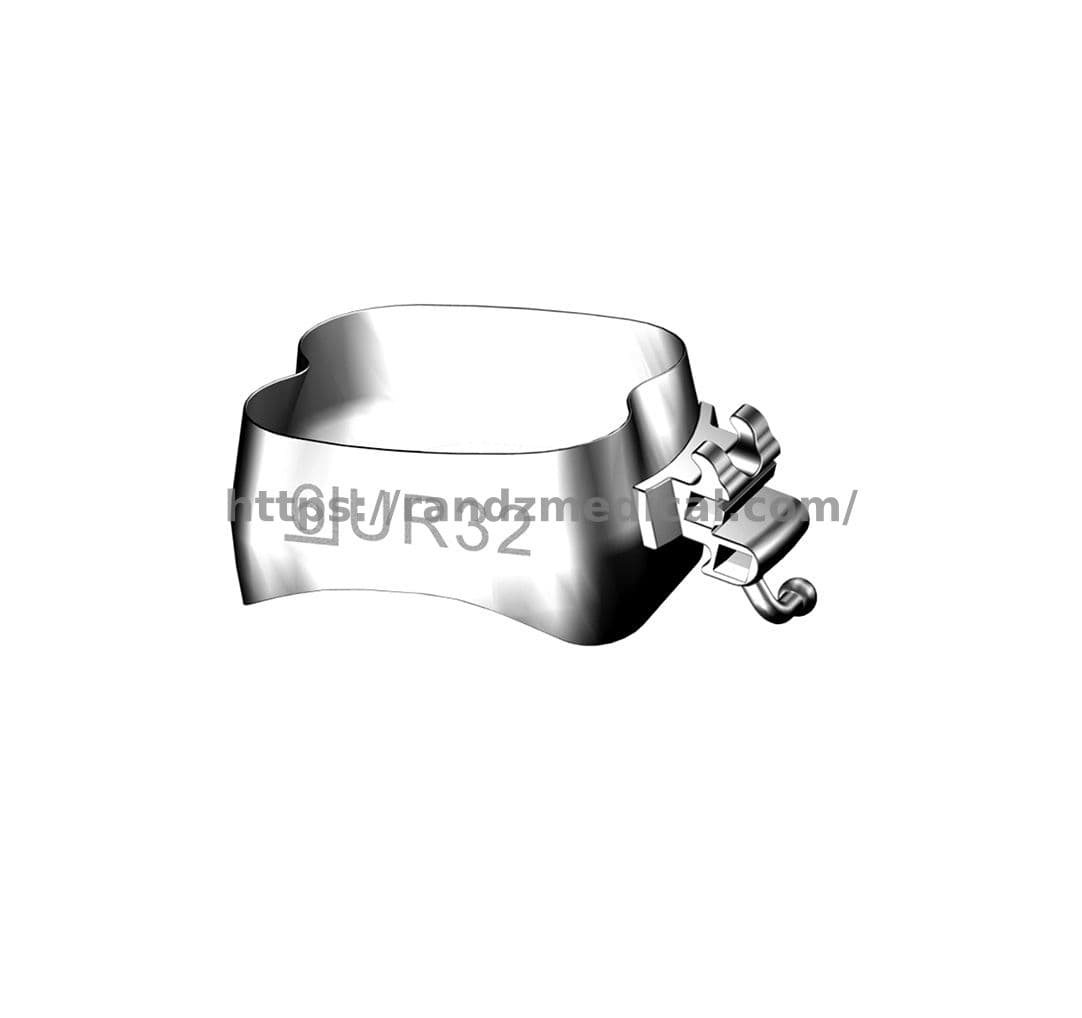 BAGUE 1ER MOLAIRE CONVERTIBLE SIMPLE TUBE SUPERIEUR GAUCHE "39"