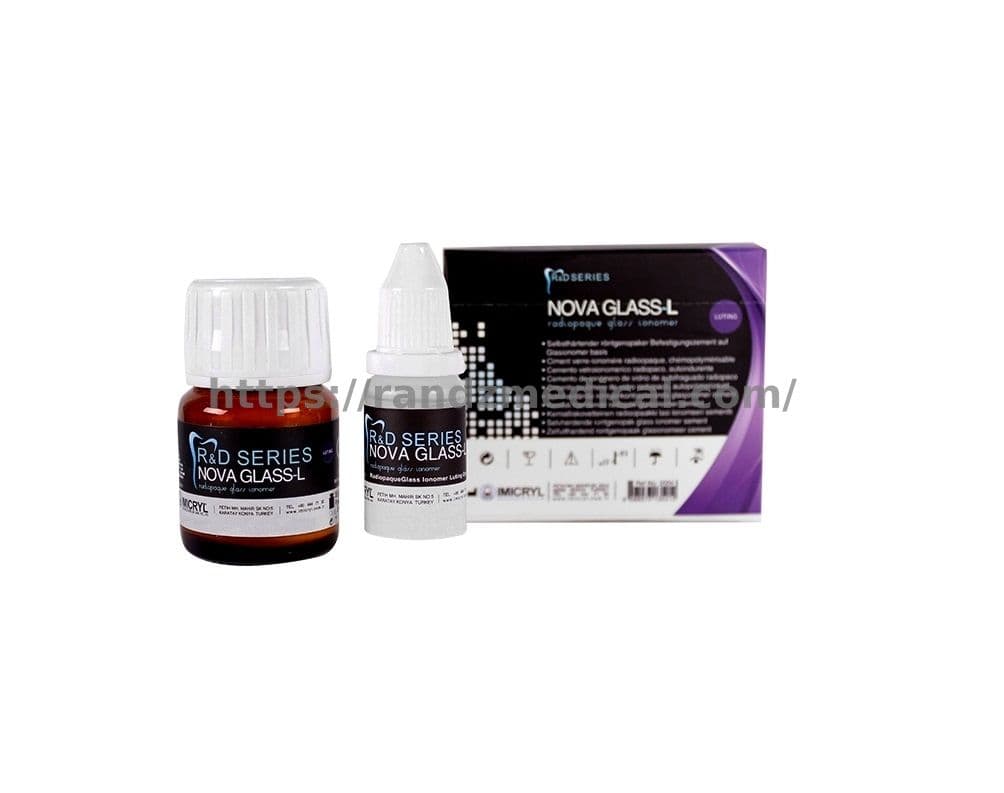 CIMENT DE SCELLEMENT DEFINITIF A BASE IONOMERE NOVA GLASS L