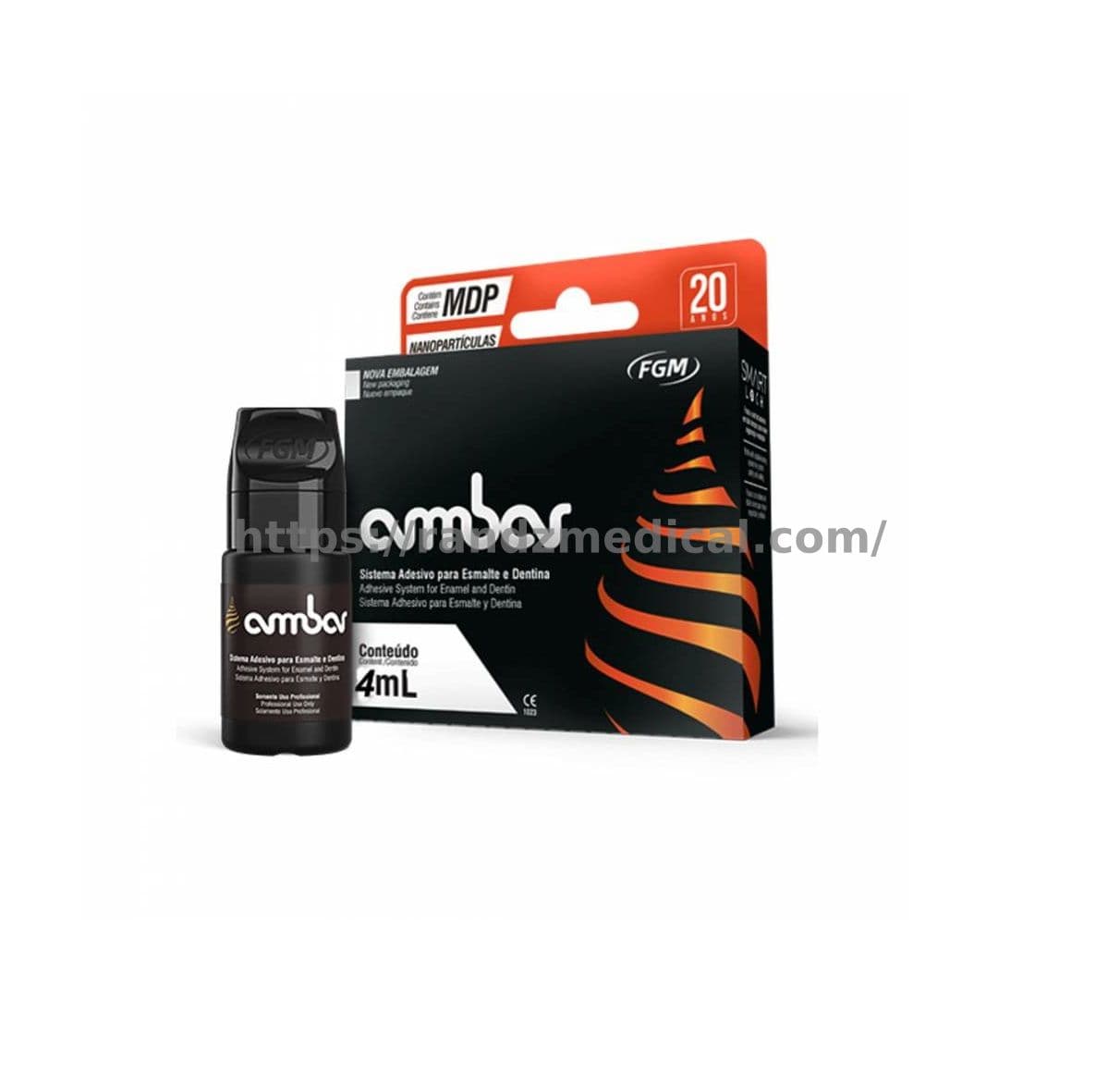 ADHESIF BONDING POUR RESTAURATION DENTAIRE AMBAR APS