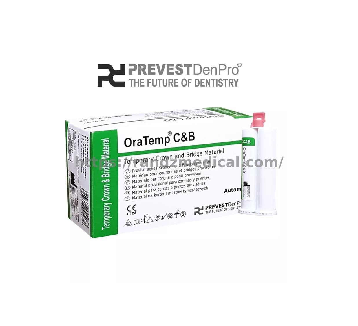 RESINE PROVISOIRE ORATEMP C&B (TEINTE A2)