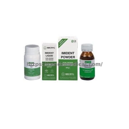 RESINE PROVISOIRE - IMIDENT (POUDRE 100G/ LIQUIDE 60ML)