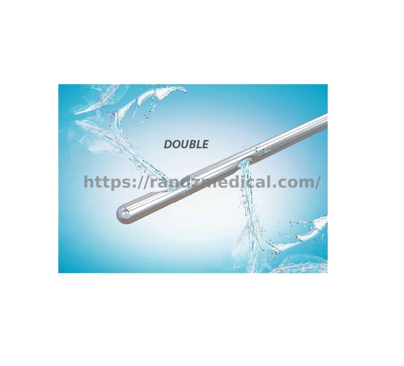 AIGUILLES D'IRRIGATION DOUBLE (100 UNITES)