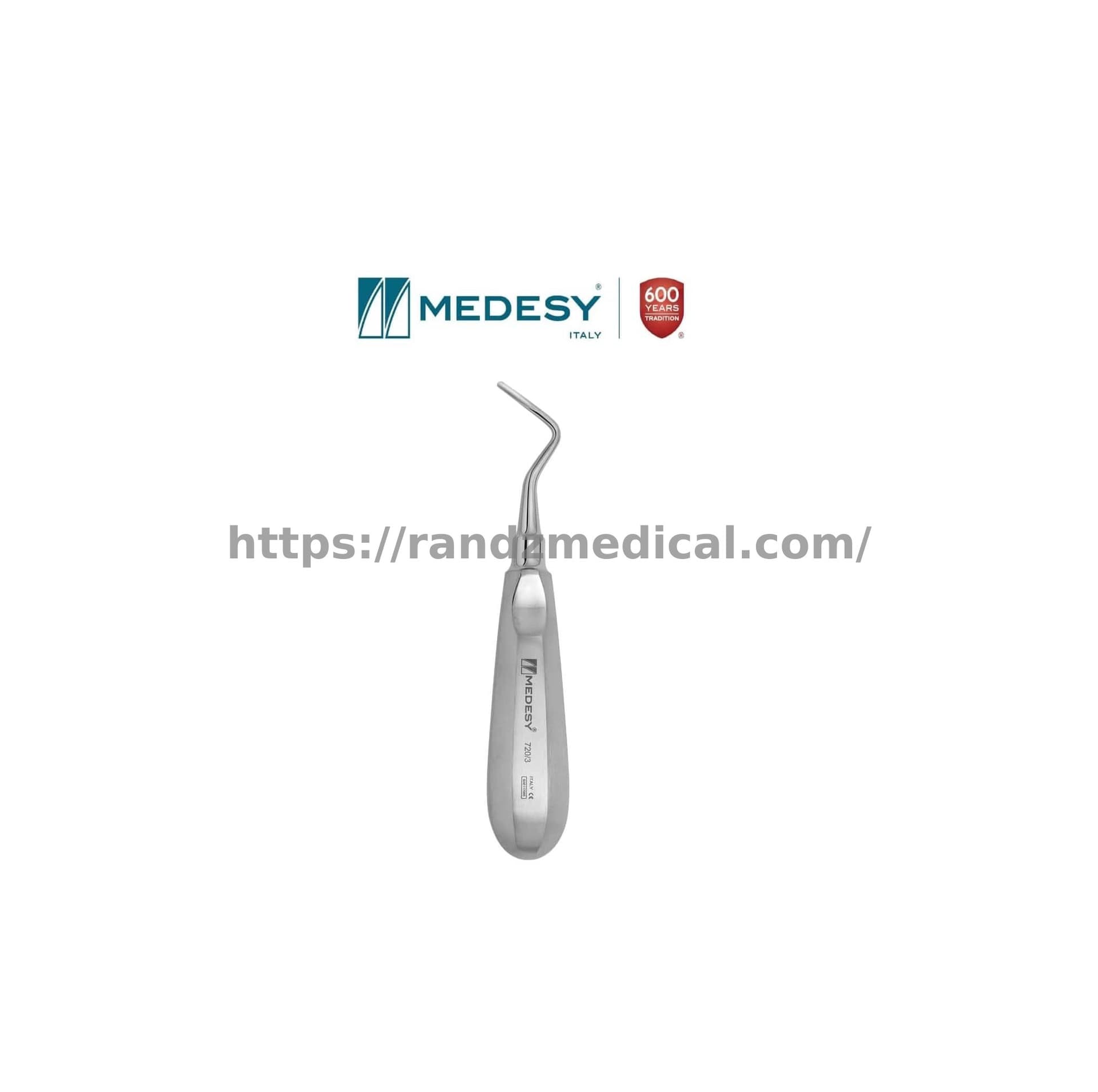 ELEVATEUR DE RACINES APICALE 2.5MM DROITE 702/3