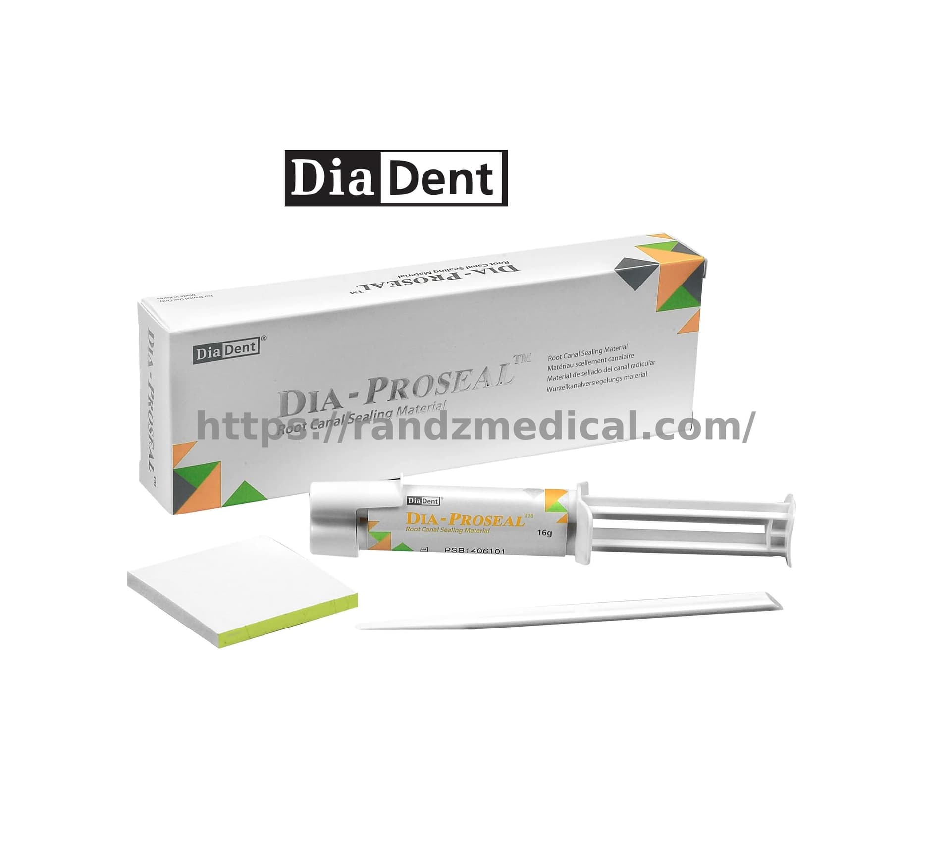 CIMENT DE SCELLEMENT A BASE DE RESINE EPOXY DIA-PROSEAL 16g