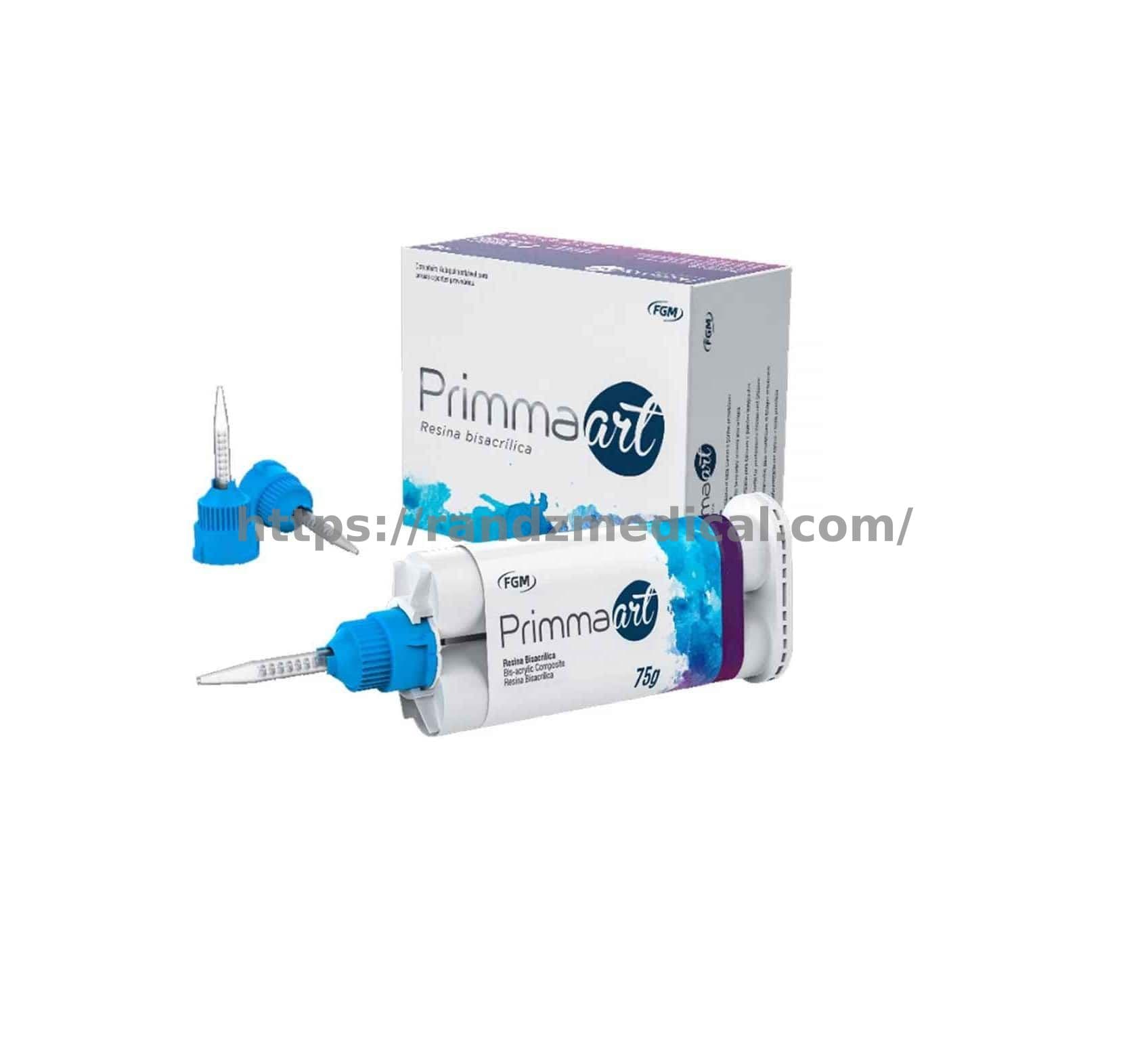 RESINE AUTO POUR BRIDGE ET COURONNE PROVISOIRE PRIMMA ART A1
